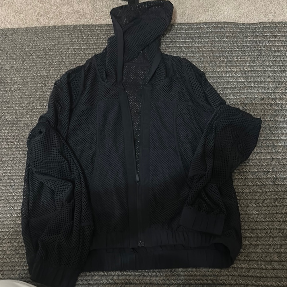 Lululemon Athletica Black Lightweight Shirt Jacket